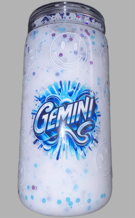 16 oz Snow Globe Tumbler