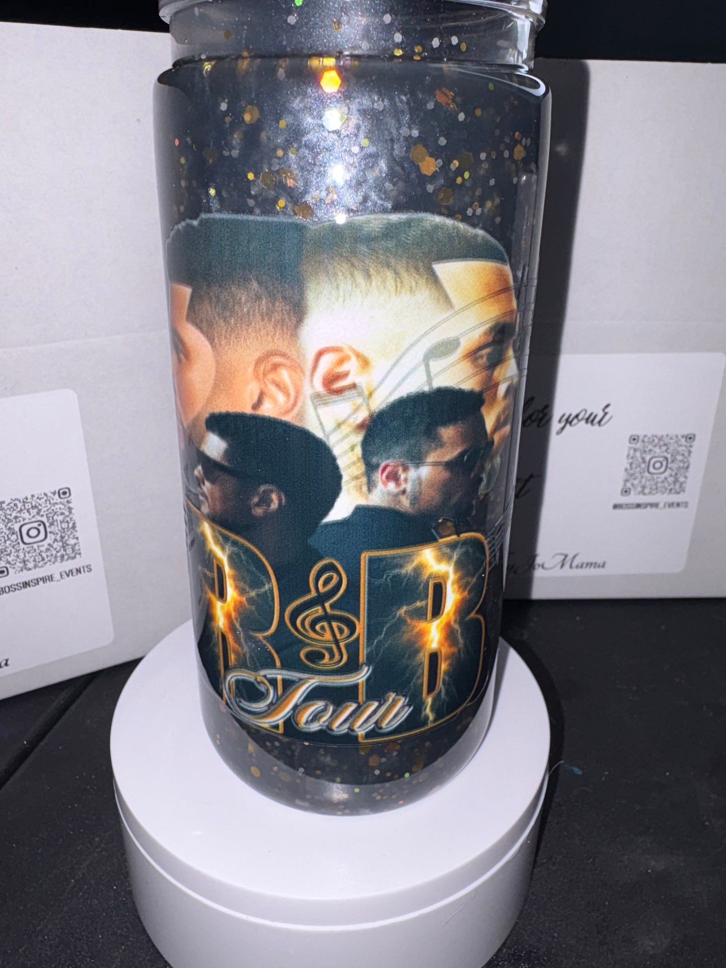 USHER AND CHRIS BROW TOUR CUP