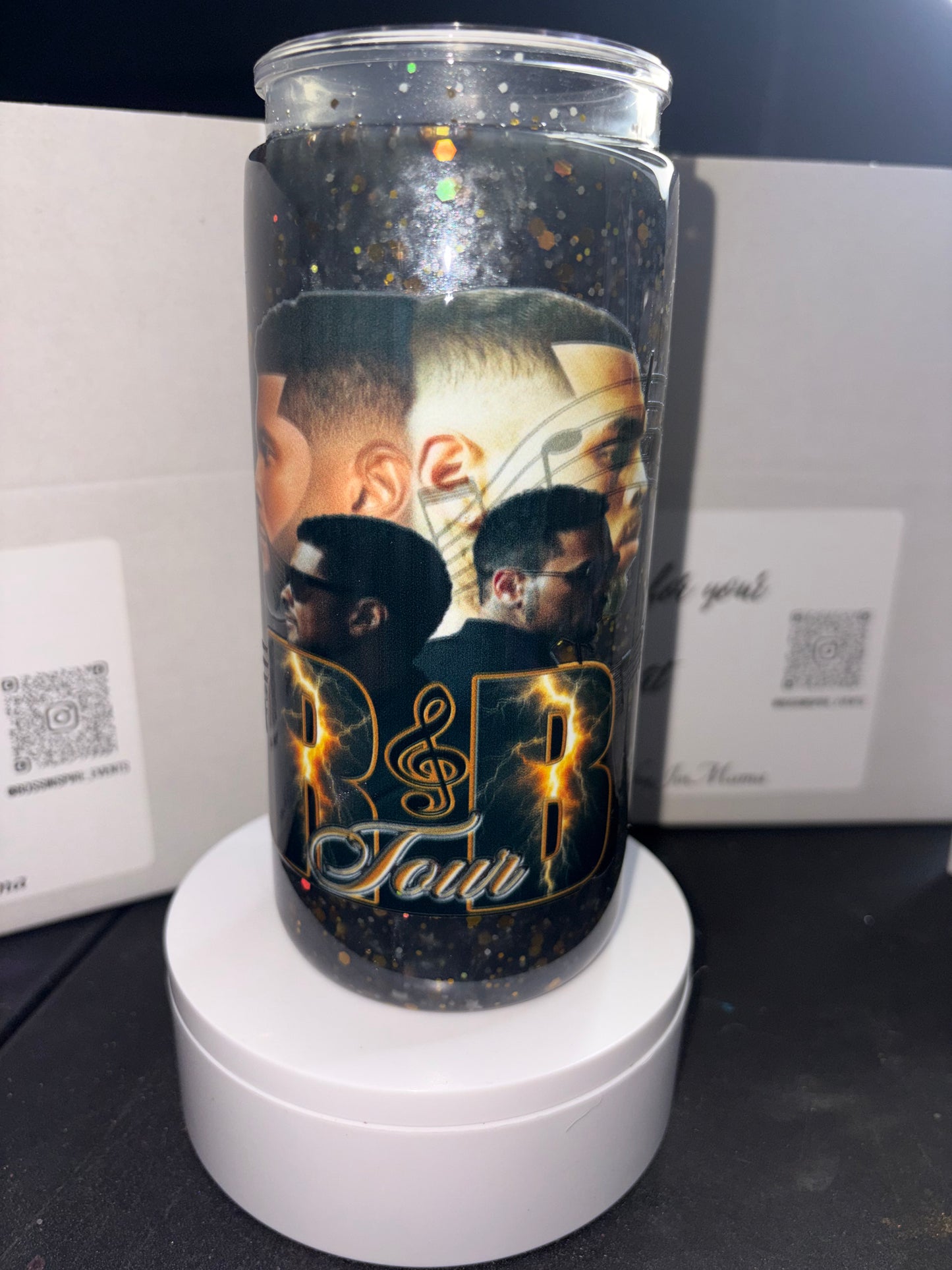 USHER AND CHRIS BROW TOUR CUP
