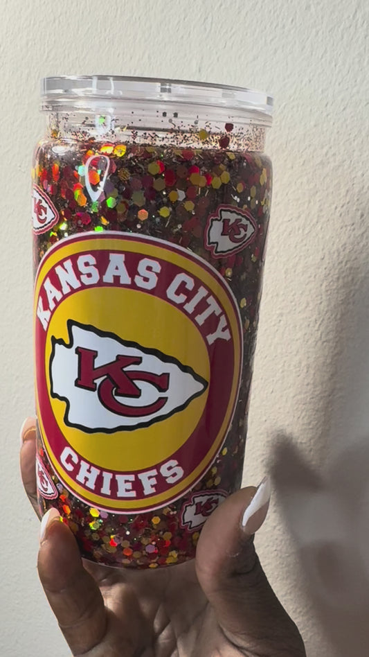 16 oz Snow Globe Tumbler